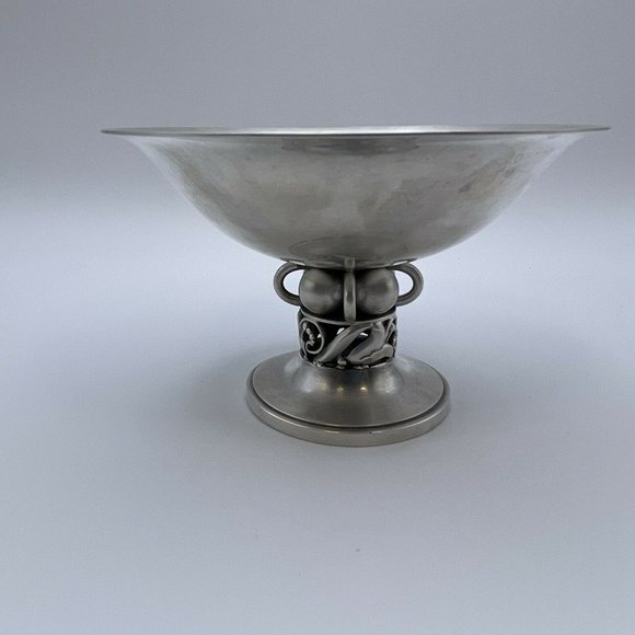 Alphonse La Paglia, Sterling Silver Compote Dish, 118, Wheat Crown, 925 “O” Mark - Picture 3 of 10